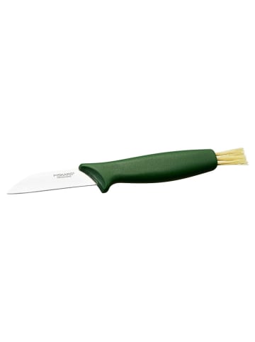 Fiskars Pilzmesser in Grün/ Silber - (L)7,5 cm