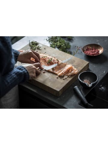 Fiskars Filetiermesser ''Norden Cooking'' in Braun/ Silber - (L)21,1 cm