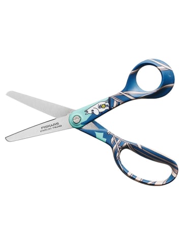 Fiskars Nożyczki dziecięce w kolorze niebiesko-srebrnym - dł. 13 cm