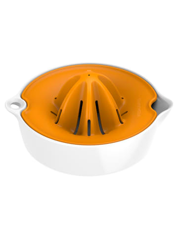 Fiskars Wyciskarka w kolorze biało-pomarańczowym do cytrusów - Ø 15,3 cm