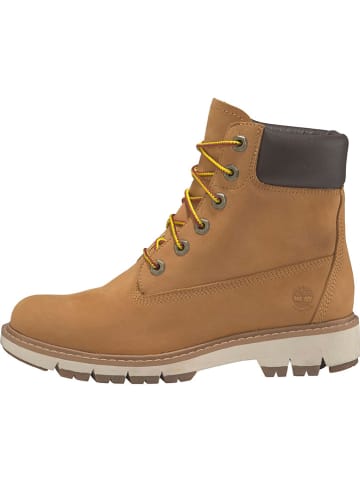 Timberland Skórzane botki "Lucia Way" w kolorze jasnobrązowym