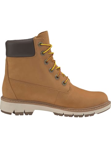 Timberland Skórzane botki "Lucia Way" w kolorze jasnobrązowym
