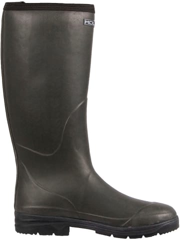 Mols Gummistiefel "Pennant" in Khaki/ Schwarz