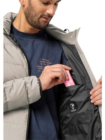 Jack Wolfskin Daunenjacke "Colonius" in Grau