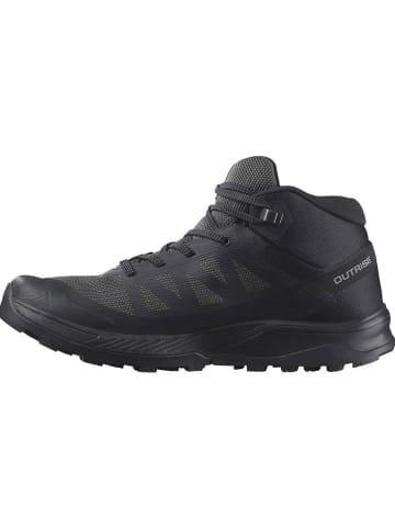 SALOMON Botki turystyczne "Outrise Mid GORE-TEX" w kolorze czarno-antracytowym