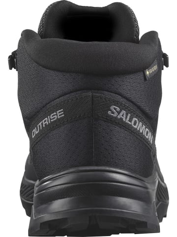 SALOMON Wandelboots "Outrise Mid GORE-TEX" zwart/antraciet