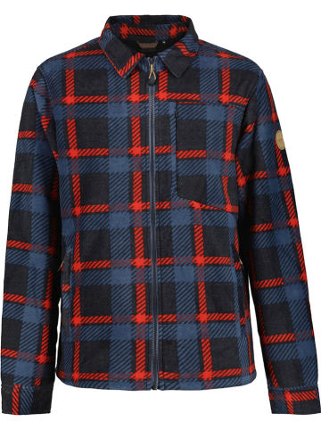 Icepeak Fleecejacke "Marengo" in Dunkelblau/ Rot