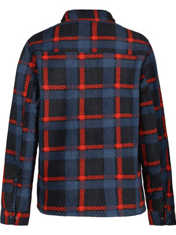 Icepeak Fleecejacke "Marengo" in Dunkelblau/ Rot