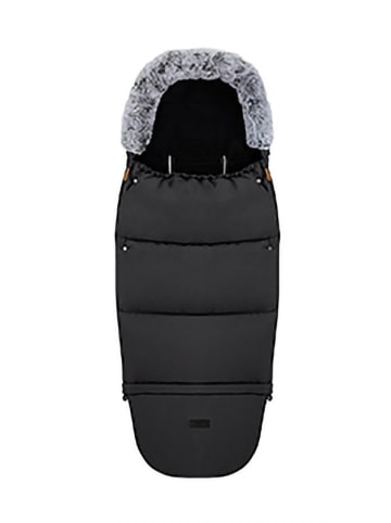 MoMi Thermo-Fußsack in Schwarz