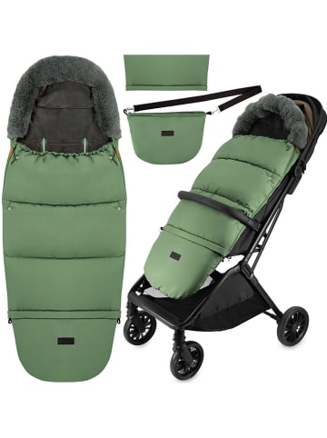 MoMi Thermo-Fußsack in Grün