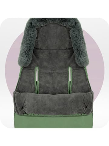MoMi Thermo-Fußsack in Grün