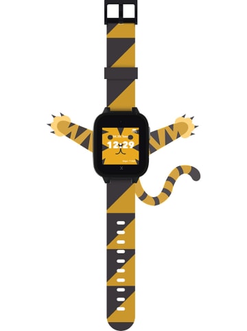 XPLORA Armband für XGO3 Strap in Anthrazit/ Gelb