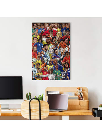 Orangewallz Kunstdruck "Legendary Footballers"