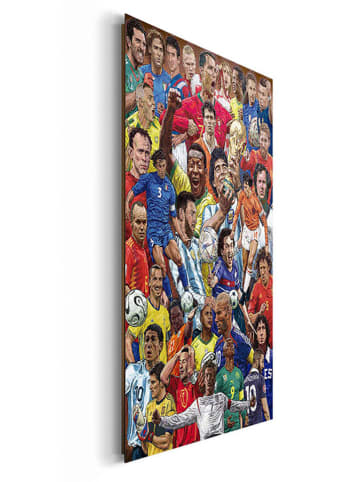 Orangewallz Kunstdruck "Legendary Footballers"