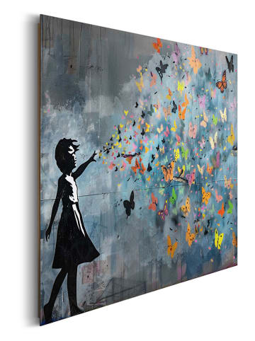 Orangewallz Kunstdruk "Balloon Girl Dark"
