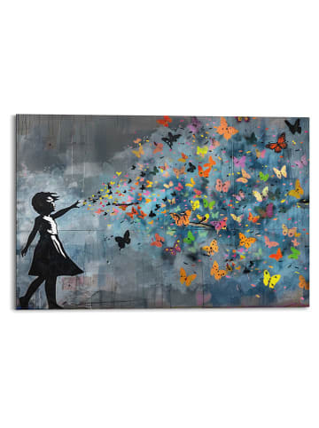 Orangewallz Kunstdruk "Balloon Girl Dark"