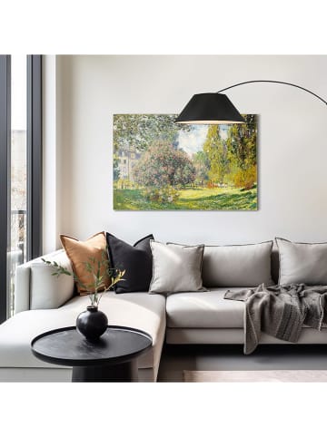 Orangewallz Gerahmter Kunstdruck "Claude Monet - parc Monceau"