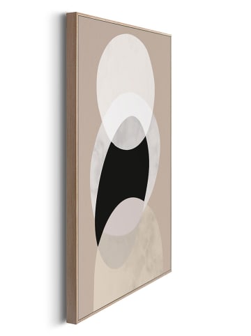 Orangewallz 2-delige set: ingelijste kunstdrukken "Soft Organics"