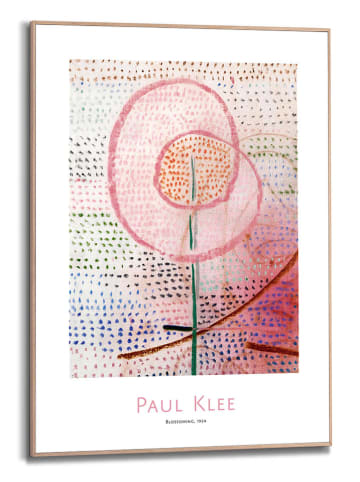 Orangewallz Gerahmter Kunstdruck "Paul Klee - blossoming"