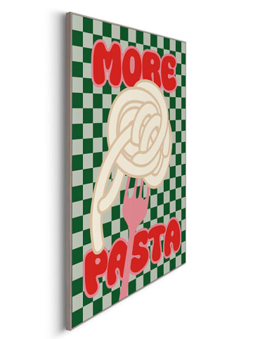 Orangewallz Ingelijste kunstdruk "More Pasta"