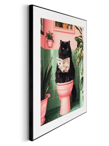 Orangewallz Ingelijste kunstdruk "Do Not Disturb"