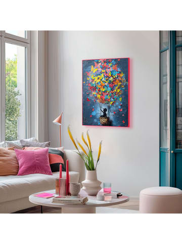 Orangewallz Gerahmter Kunstdruck "Balloon Kid"