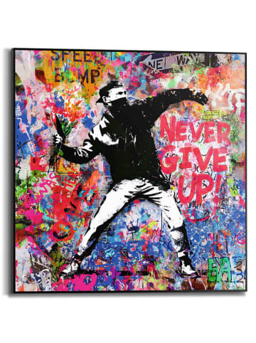 Orangewallz Druk artystyczny "Graffiti Thrower" w ramce