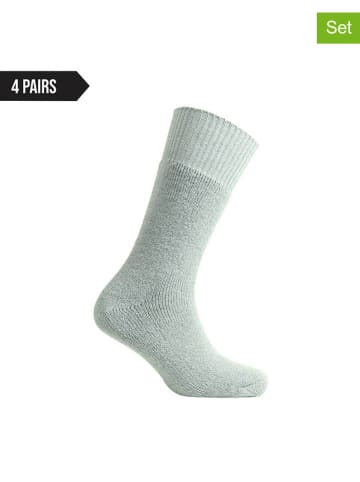 Norfolk 4er-Set: Socken in Grau