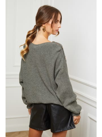 Joséfine Pullover "Burny" in Khaki