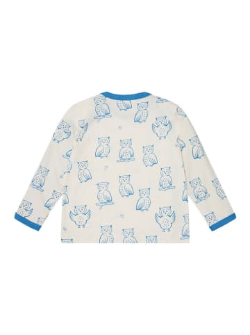 loud + proud Longsleeve wit/blauw