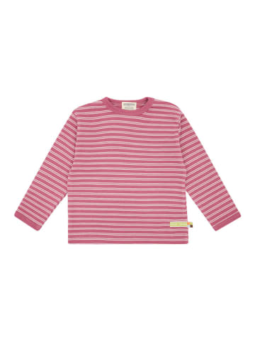 loud + proud Longsleeve in Rot/ Weiß