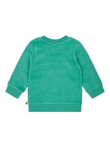 loud + proud Fleecepullover in Grün