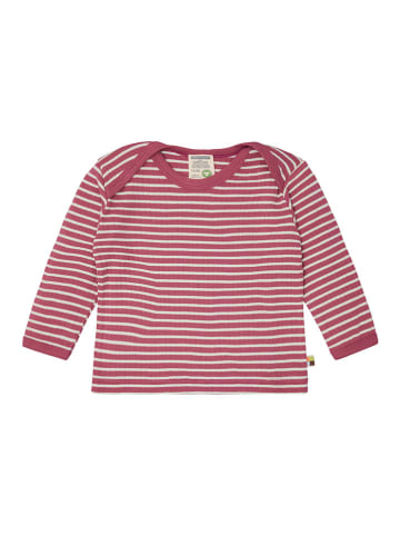 loud + proud Longsleeve in Rot/ Weiß