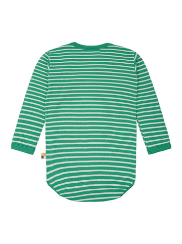 loud + proud Body w kolorze zielono-białym