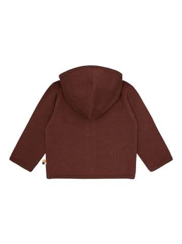 loud + proud Sweatjacke in Braun