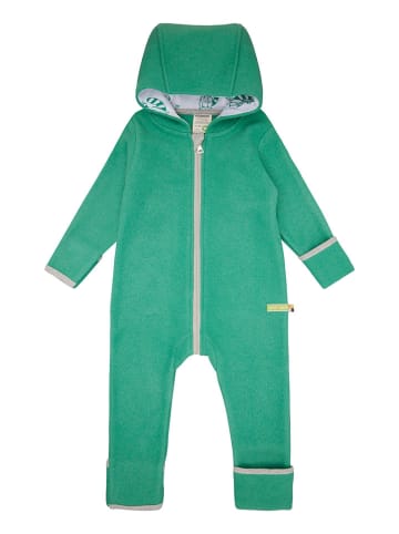 loud + proud Wollfleece-Overall in Grün