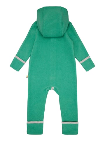 loud + proud Wollfleece-Overall in Grün