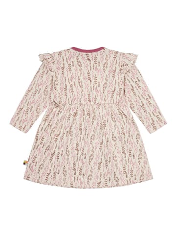 loud + proud Kleid in Beige/ Rot