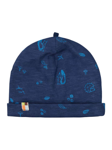 loud + proud Beanie in Dunkelblau