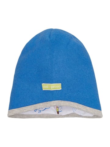 loud + proud Wollen muts blauw