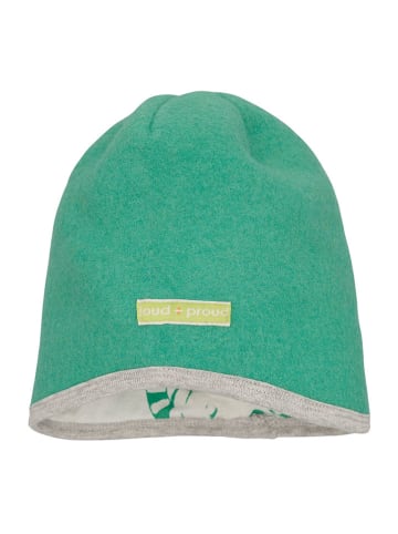 loud + proud Wollen muts groen