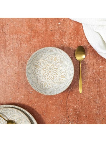Ethnical Life 6er-Set: Suppenteller ''Sahara'' in Beige - Ø 18,5 cm