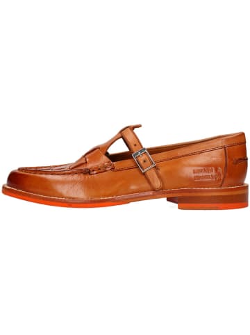 MELVIN & HAMILTON Leren mocassins "Gianna 4" lichtbruin