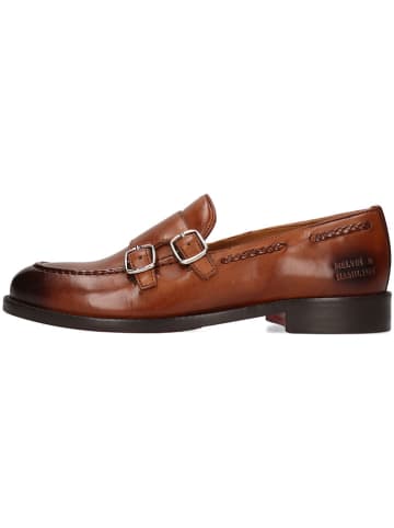 MELVIN & HAMILTON Leren mocassins "Regine 22" lichtbruin