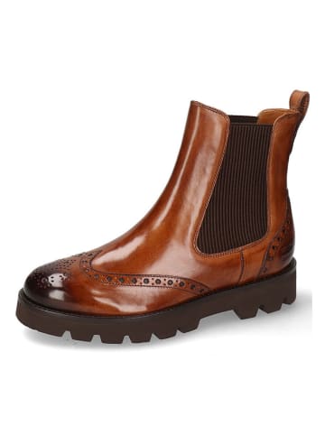 MELVIN & HAMILTON Leder-Chelsea-Boots "Jade 8" in Hellbraun