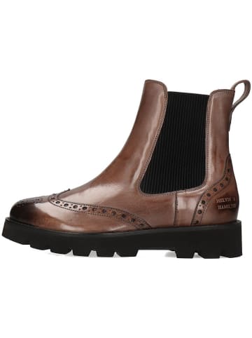 MELVIN & HAMILTON Leder-Chelsea-Boots "Jade 8" in Braun/ Anthrazit