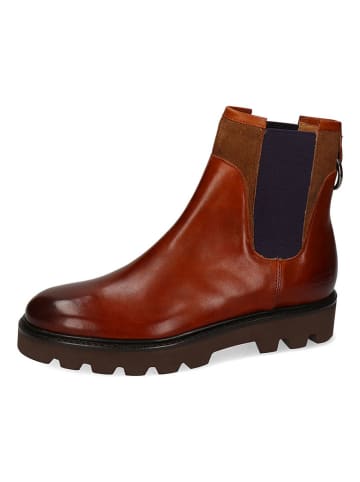 MELVIN & HAMILTON Leder-Chelsea-Boots "Sally 187" in Braun