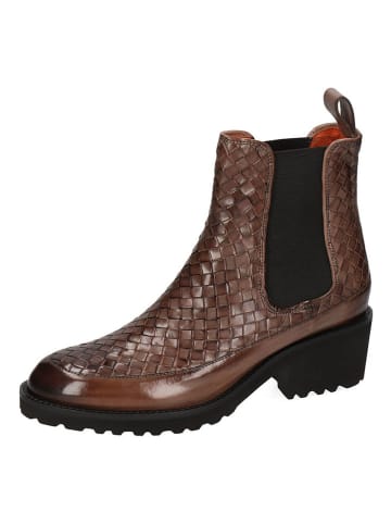 MELVIN & HAMILTON Leder-Chelsea-Boots "Abigail 1" in Braun