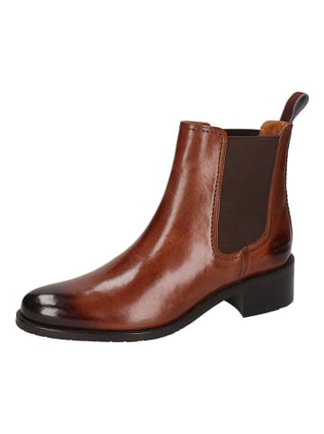 MELVIN & HAMILTON Leren chelseaboots "Kaya 1" bruin