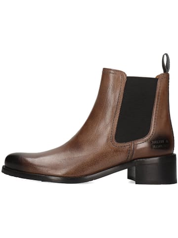 MELVIN & HAMILTON Leren chelseaboots "Kaya 1" lichtbruin